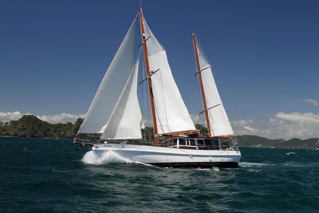 Ranui - 2014 Tall Ships Regatta, Bay of Islands, NZ © Steve Western www.kingfishercharters.co.nz